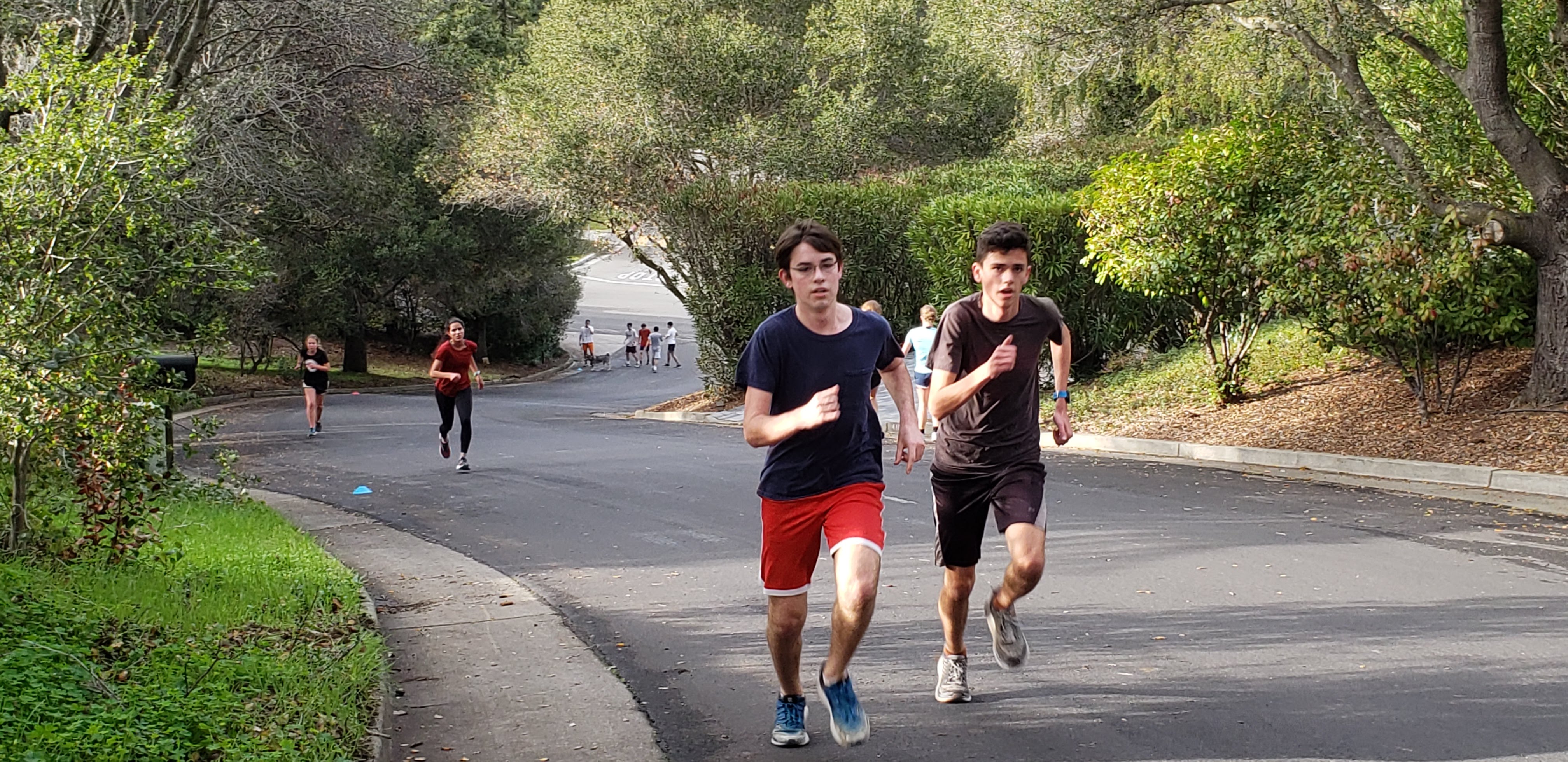 The infamous Vascaino hill workout...